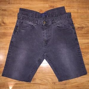Zara Faded Black Denim Jeans